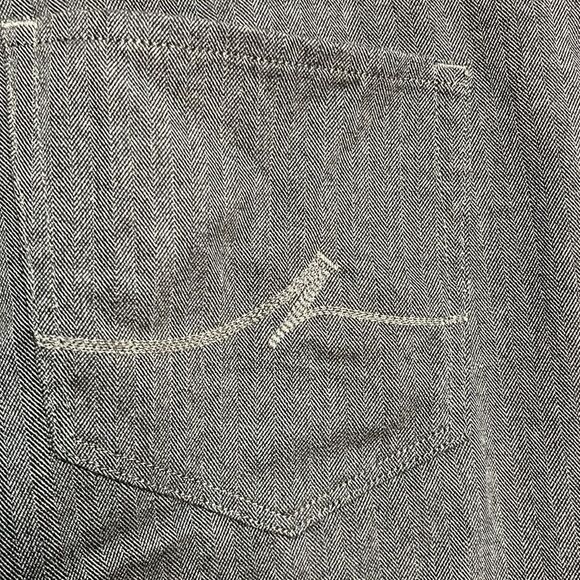 34 Heritage Men’s Pant Charisma Comfort-Rise Classic Fit 40x32 Herringbone Gray - Picture 6 of 13